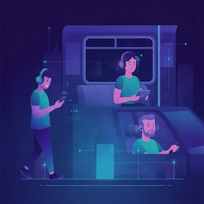 Illustration for Best Text-to-Speech Platforms With Podcast Distribution